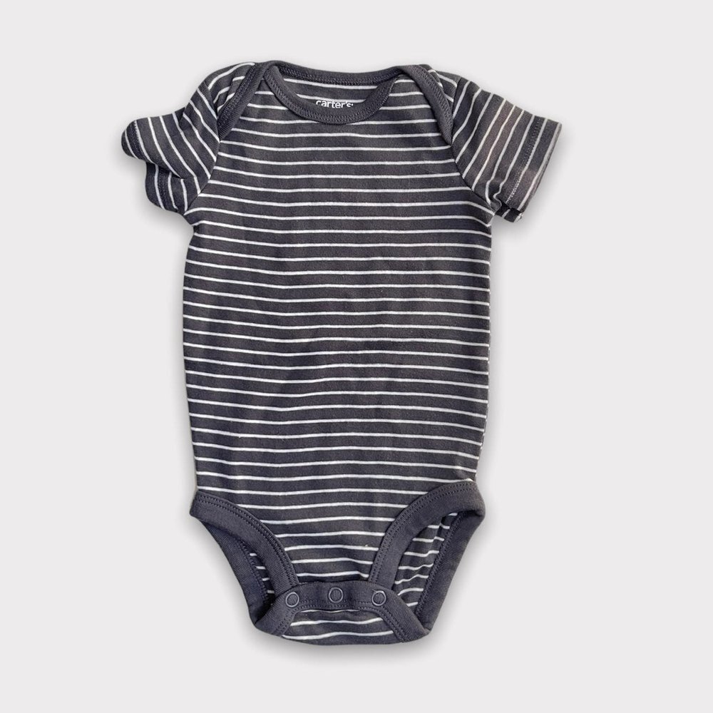 Gender Neutral 0-3 Months Onesies Bodysuits Set of 5 - Picture 3 of 7